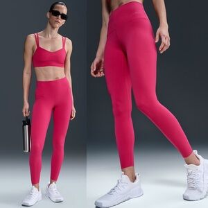 NIKE Zenvy Women's High-Waisted 7/8 Leggings size Medium